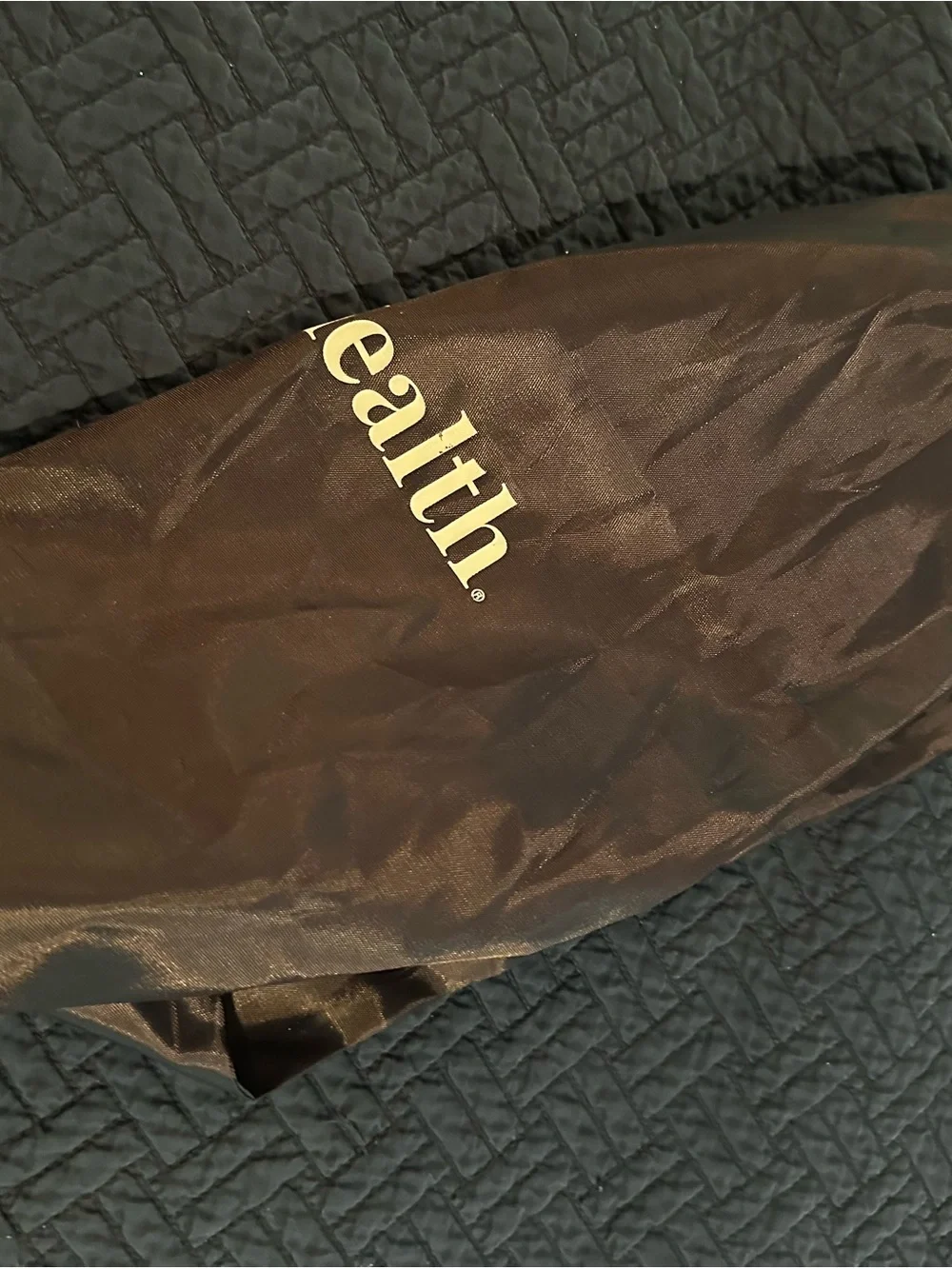 Black Drawstring Gym Bag AmeriHealth